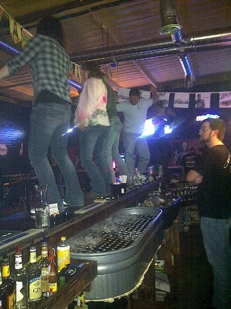 bar dancing